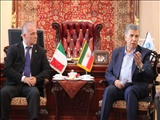 حضور هیات ایتالیایی و ملاقات با رئیس اتاق تبریز 